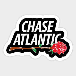 Chase Atlantic With Roses Sticker